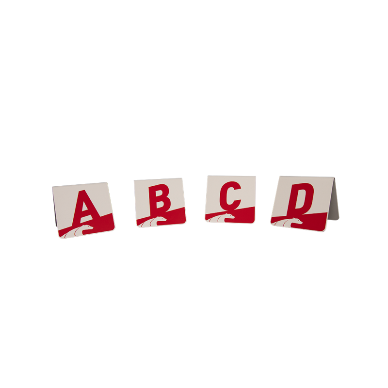 Letras ABC en pvc (colores)