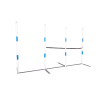 Guía de slalom PVC